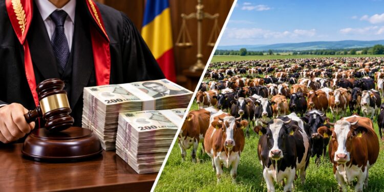 Un miliard de euro. Jumătate de milion de vaci!